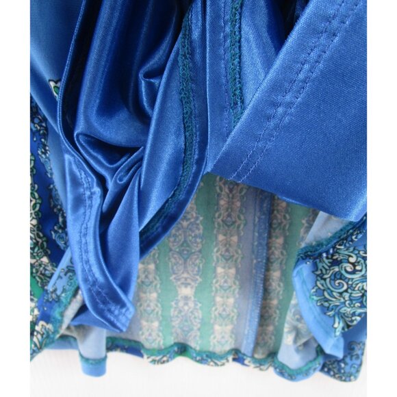 Laundry by Shelli Segal Dress Large Tunic Shift Baroque Floral Lined - Picture 11 of 12